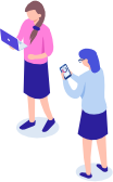 最先端サービスイラスト